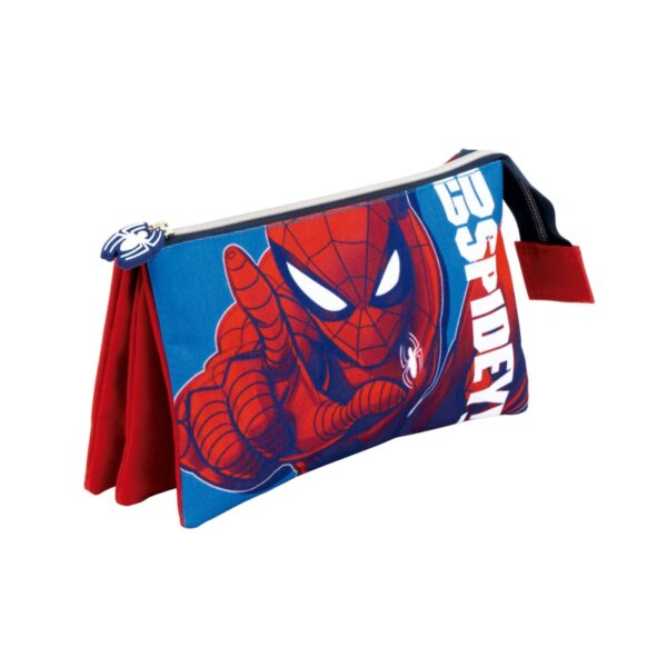 Spiderman Pencil Case Triple Pencil Case School